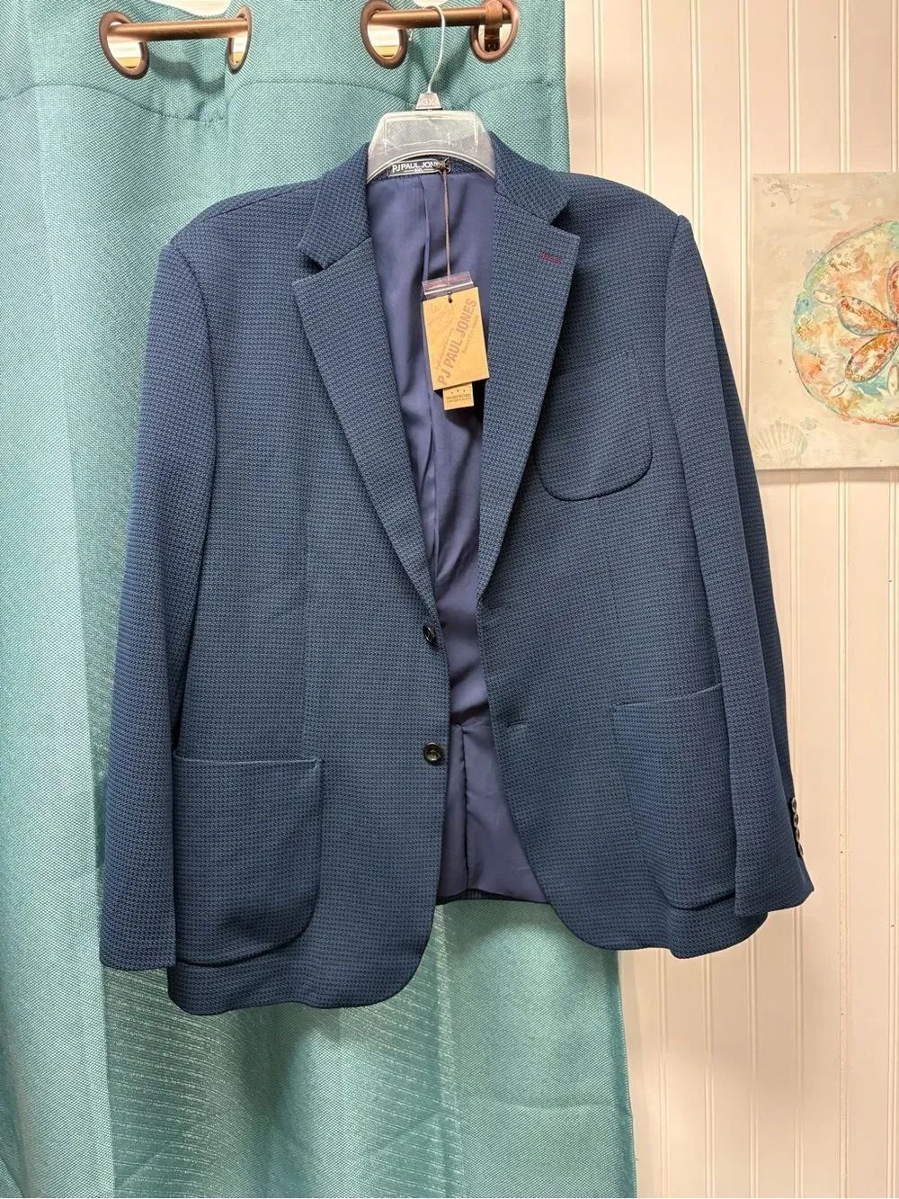 NWT PJ Paul Jones Navy Blue Blazer Size 2XL
